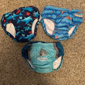 Reusable swim diapers
